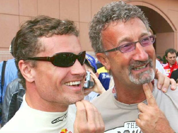 David Coulthard und Eddie Jordan David Coulthard und Eddie Jordan