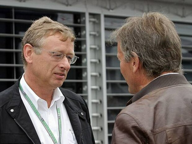 Hermann Tilke und Marc Surer