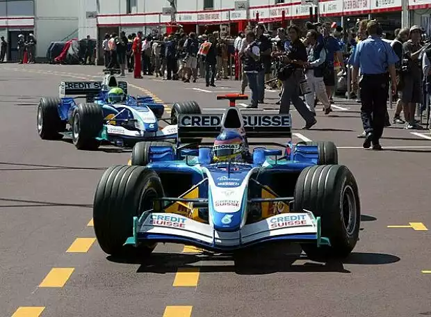 Jacques Villeneuve und Felipe Massa Titel-Bild zur News: Jacques Villeneuve und Felipe Massa