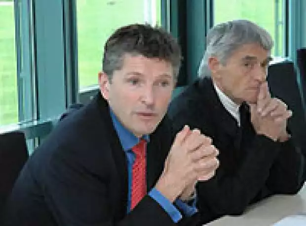 Nick Fry und Pierre Dupasquier Titel-Bild zur News: Nick Fry und Pierre Dupasquier