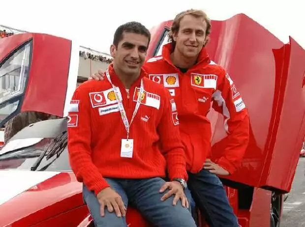 Marc Gené und Luca Badoer Titel-Bild zur News: Marc Gené und Luca Badoer