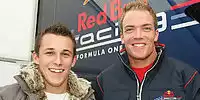 Christian Klien und Robert Doornbos