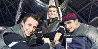 Christian Klien, David Coulthard und Vitantonio Liuzzi