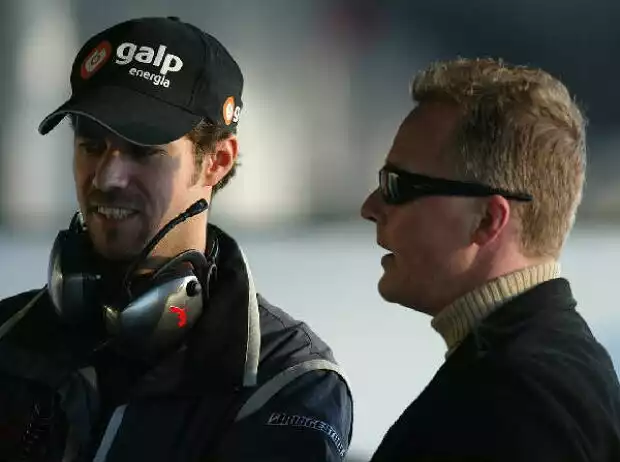 Tiago Monteiro und Johnny Herbert Titel-Bild zur News: Tiago Monteiro und Johnny Herbert