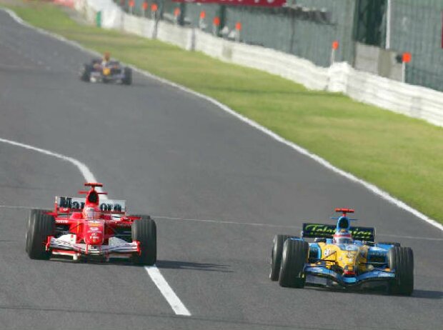 Michael Schumacher und Fernando Alonso Michael Schumacher und Fernando Alonso