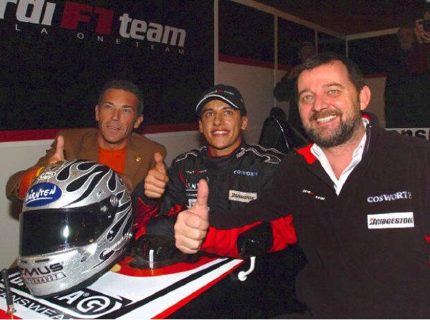 Jörg Haider, Patrick Friesacher und Paul Stoddart Jörg Haider, Patrick Friesacher und Paul Stoddart