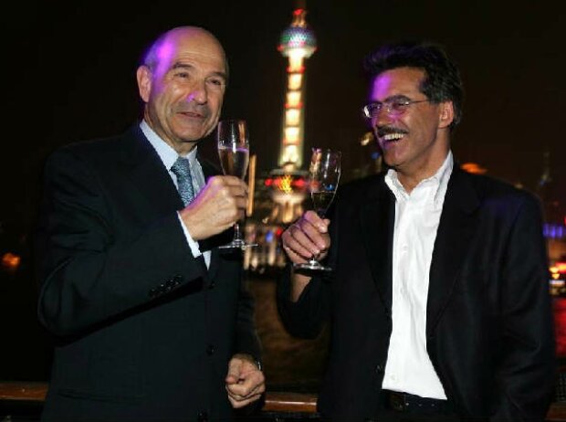 Peter Sauber und Mario Theissen Peter Sauber und Mario Theissen