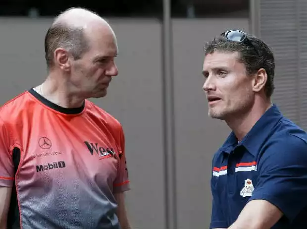 Adrian Newey und David Coulthard Titel-Bild zur News: Adrian Newey und David Coulthard