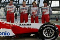 Schumacher, Panis, Trulli und Zonta