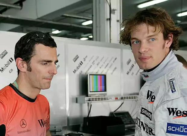 Pedro de la Rosa und Alexander Wurz Titel-Bild zur News: Pedro de la Rosa und Alexander Wurz