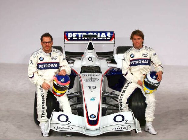 Titel-Bild zur News: Jacques Villeneuve und Nick Heidfeld
