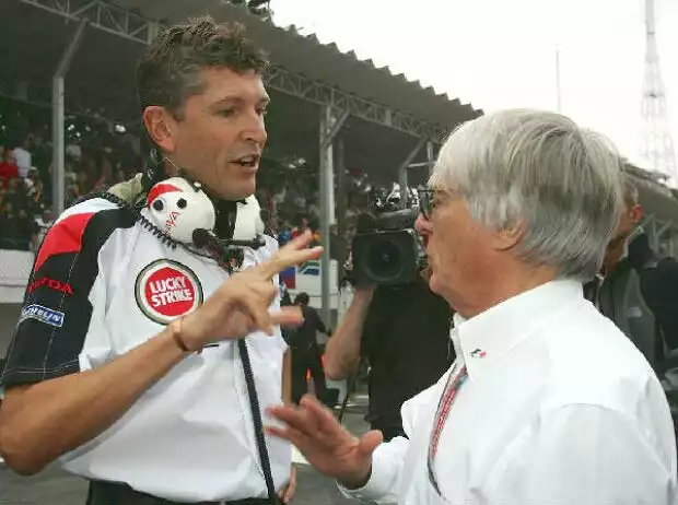 Nick Fry und Bernie Ecclestone Titel-Bild zur News: Nick Fry und Bernie Ecclestone