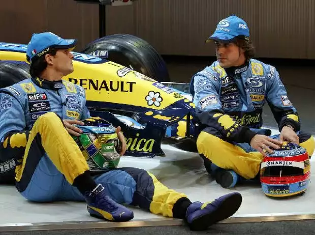 Giancarlo Fisichella und Fernando Alonso Titel-Bild zur News: Giancarlo Fisichella und Fernando Alonso