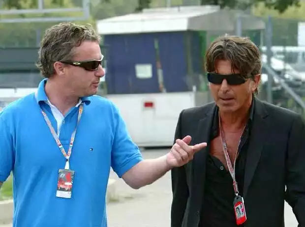Eddie Irvine und Enrico Zanarini Titel-Bild zur News: Eddie Irvine und Enrico Zanarini