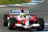 Bild zum Inhalt: Toyotas letzter Test mit alter Aerodynamik