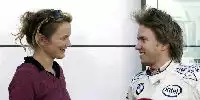 Inga Stracke mit Nick Heidfeld