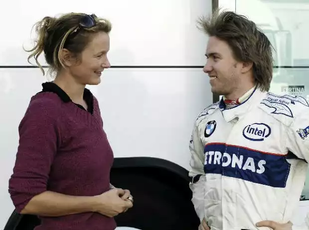 Inga Stracke mit Nick Heidfeld Titel-Bild zur News: Inga Stracke mit Nick Heidfeld