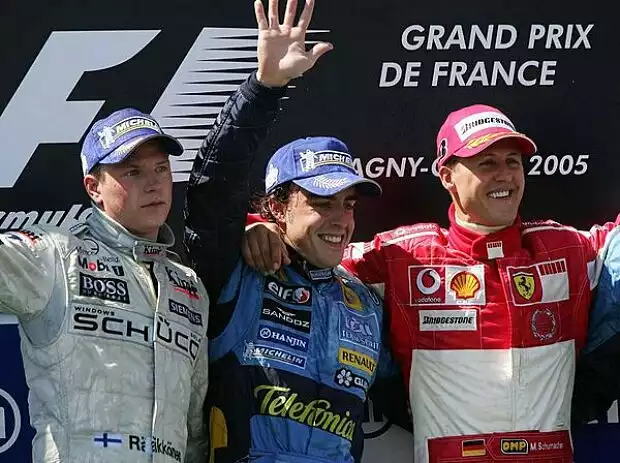 Podium in Frankreich 2005 Titel-Bild zur News: Podium in Frankreich 2005