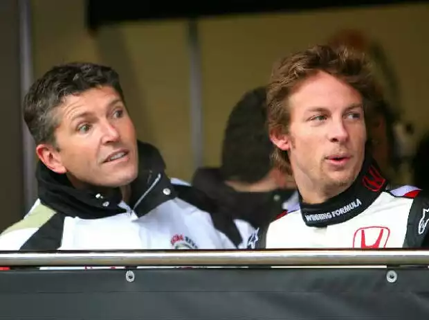 Nick Fry und Jenson Button Titel-Bild zur News: Nick Fry und Jenson Button