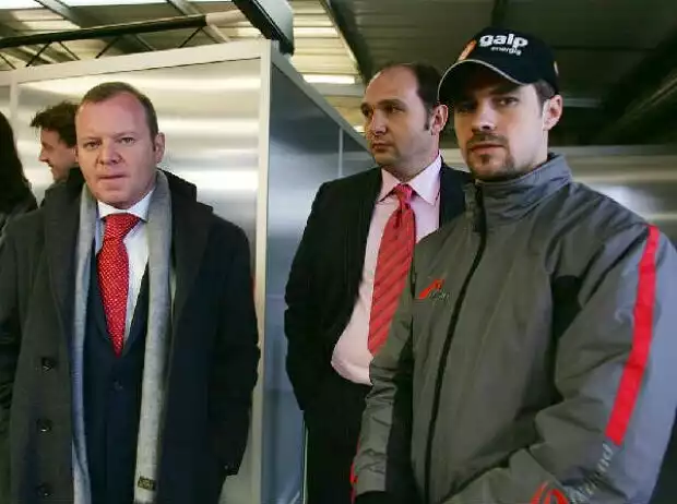 Alexander Shnaider, Colin Kolles und Tiago Monteiro Titel-Bild zur News: Alexander Shnaider, Colin Kolles und Tiago Monteiro