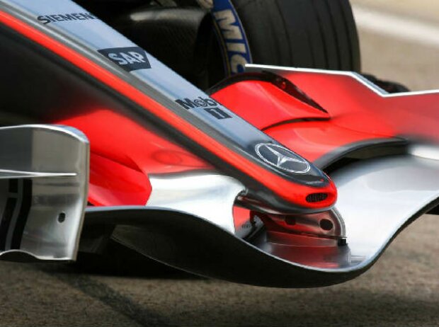 Nase des McLaren-Mercedes MP4-21