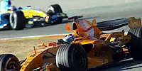 Juan-Pablo Montoya und Fernando Alonso