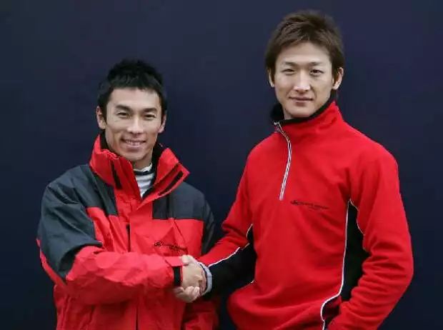 Takuma Sato mit Yuhi Ide Titel-Bild zur News: Takuma Sato mit Yuhi Ide