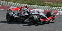 Bild zum Inhalt: Barcelona: Räikkönen mit Streckenrekord für 2006er Autos