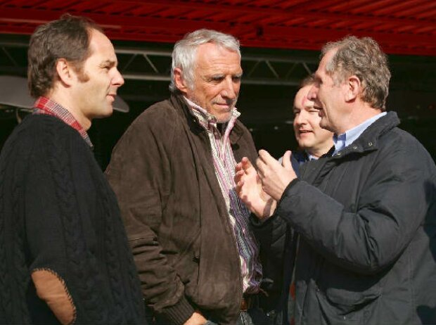 Gerhard Berger, Dietrich Mateschitz und Helmut Marko