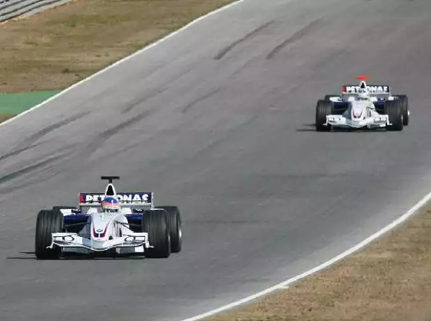 Jacques Villeneuve vor Nick Heidfeld Titel-Bild zur News: Jacques Villeneuve vor Nick Heidfeld