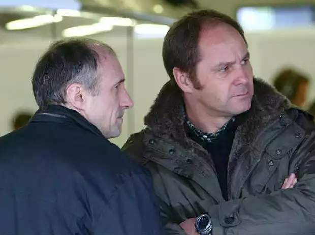 Franz Tost und Gerhard Berger Titel-Bild zur News: Franz Tost und Gerhard Berger
