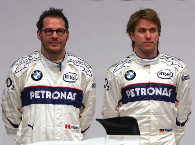 Jacques Villeneuve und Nick Heidfeld Jacques Villeneuve und Nick Heidfeld