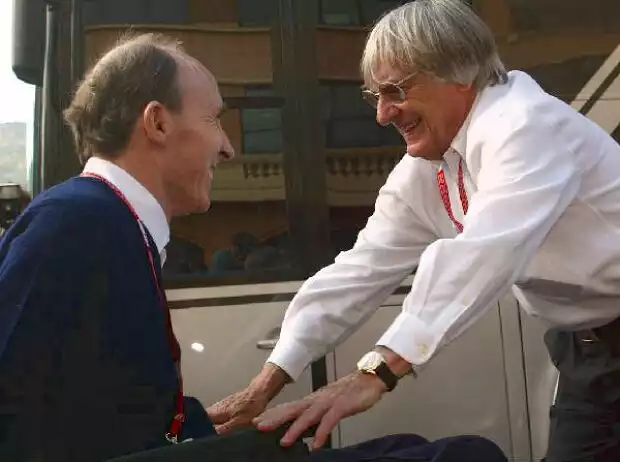 Frank Williams und Bernie Ecclestone Titel-Bild zur News: Frank Williams und Bernie Ecclestone