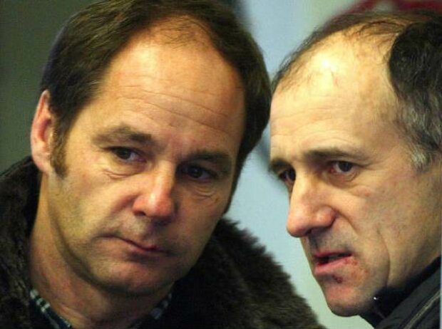 Gerhard Berger und Franz Tost Gerhard Berger und Franz Tost