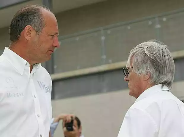 Ron Dennis und Bernie Ecclestone Titel-Bild zur News: Ron Dennis und Bernie Ecclestone