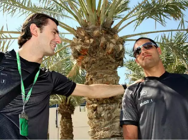 Pedro de la Rosa und Juan-Pablo Montoya Titel-Bild zur News: Pedro de la Rosa und Juan-Pablo Montoya