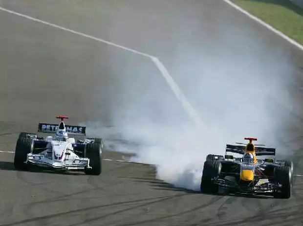 Nick Heidfeld und David Coulthard Titel-Bild zur News: Nick Heidfeld und David Coulthard