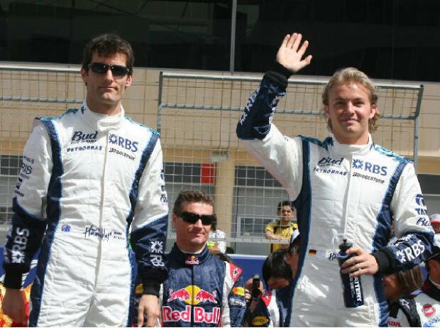 Titel-Bild zur News: Mark Webber und Nico Rosberg