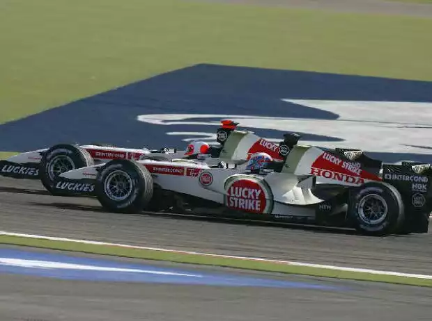 Rubens Barrichello und Jenson Button Titel-Bild zur News: Rubens Barrichello und Jenson Button