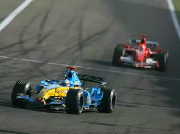 Michael Schumacher Fernando Alonso Titel-Bild zur News: Michael Schumacher Fernando Alonso