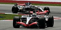 Juan-Pablo Montoya und Kimi Räikkönen