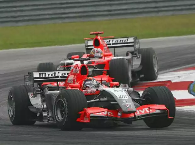 Christijan Albers vor Tiago Monteiro Titel-Bild zur News: Christijan Albers vor Tiago Monteiro