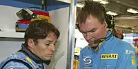 Bild zum Inhalt: Podium "ein besonderer Moment" für Fisichella-Ingenieur