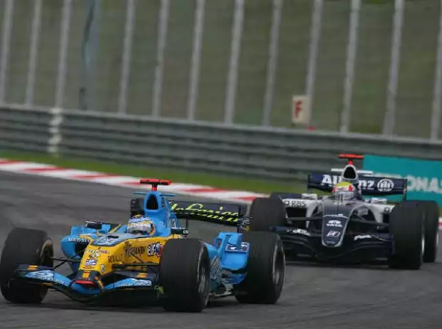 Fernando Alonso und Mark Webber Titel-Bild zur News: Fernando Alonso und Mark Webber