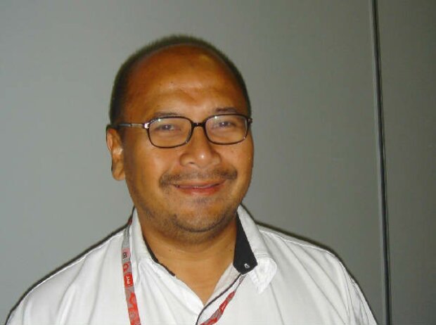 Azhar vom Media-Center in Malaysia