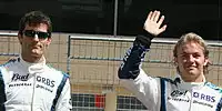 Bild zum Inhalt: Kein Stunk zwischen Webber und Rosberg