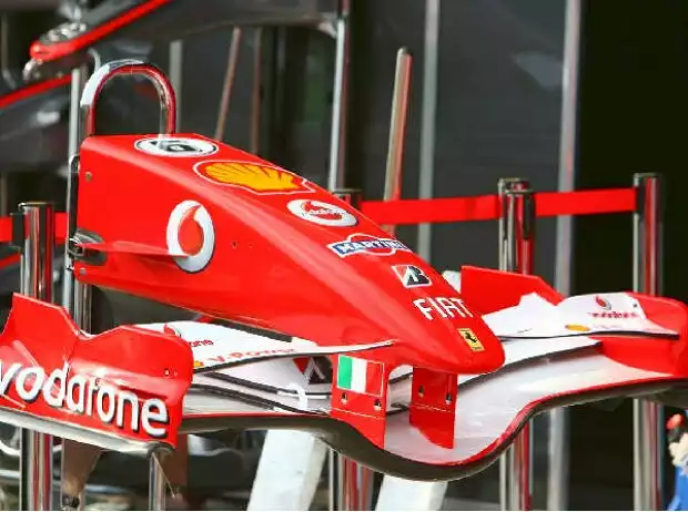 Ferrari-Frontflügel Titel-Bild zur News: Ferrari-Frontflügel