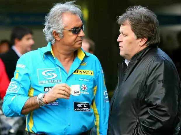 Flavio Briatore Norbert Haug Titel-Bild zur News: Flavio Briatore Norbert Haug