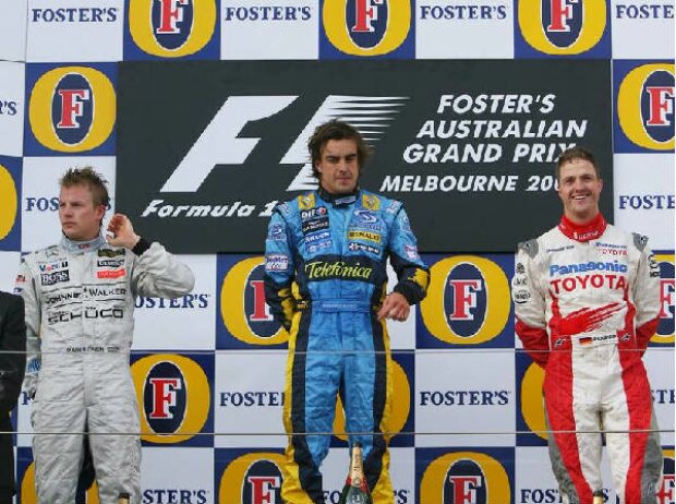 Podium in Australien 2006