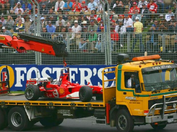 Unfallauto von Michael Schumacher Unfallauto von Michael Schumacher